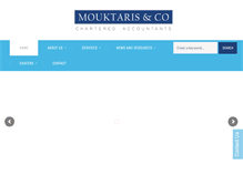 Tablet Screenshot of mouktaris.co.uk